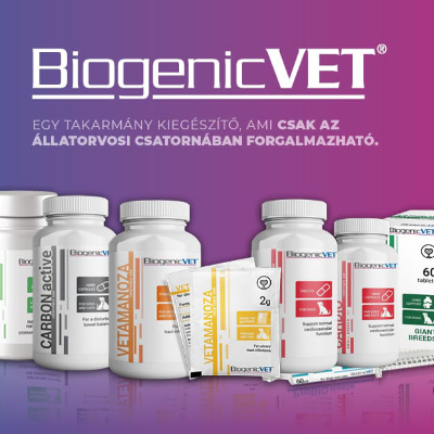 BiogenicVet – állatorvosi megoldások a kutyák és macskák problémáira